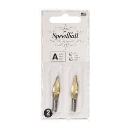 SpeedBall Broad Edge Universal Lettering Nib Sets - Blister Packs