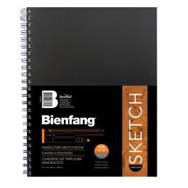 Speedball Bienfang Hardcover Sketch - Fine Grain 114 GSM - 22.86 cm x 30.48 cm or 9