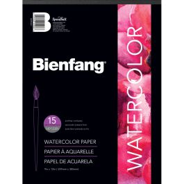 Speedball Bienfang pH Neutral Watercolor Paper - Cold Press 228 GSM - 22.86 cm x 30.48 cm or 9