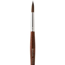 Escoda Versatil Synthetic Kolinsky Sable Hair Brush - Series 1540 - Round Pointed - Short Handle - Size: 3/0