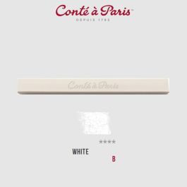 Conte a' Paris Sketching Carres Crayons - White - B