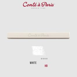 Conte a' Paris Sketching Carres Crayons - White - HB