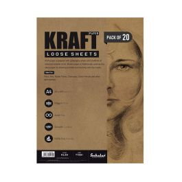 Scholar Artists' Toned Paper Kraft - Sahara Fibrous Texture 170 GSM Paper