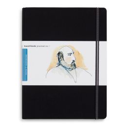 Speedball Hand Book Drawing Journal - Ivory Black Woven Cloth Cover 140 GSM - 26.67 cm x 20.95 cm or 10.5